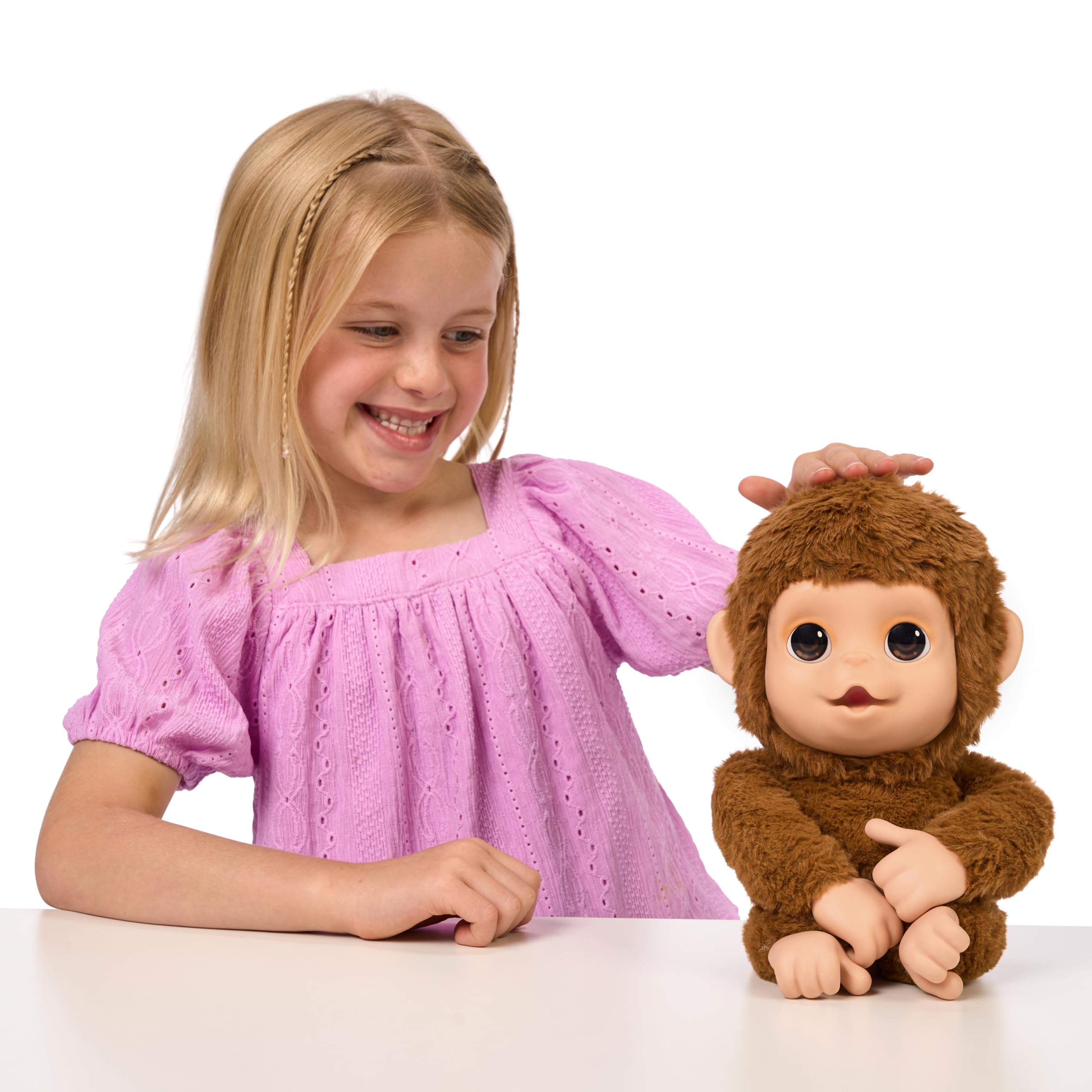 Amazon.co.jp: Little Live Pets My Baby Monkey Mango、50以上の音と